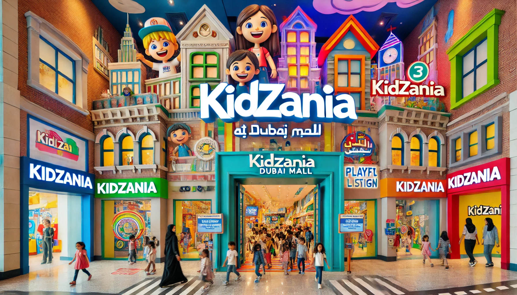 Kidzania Dubai Mall Image